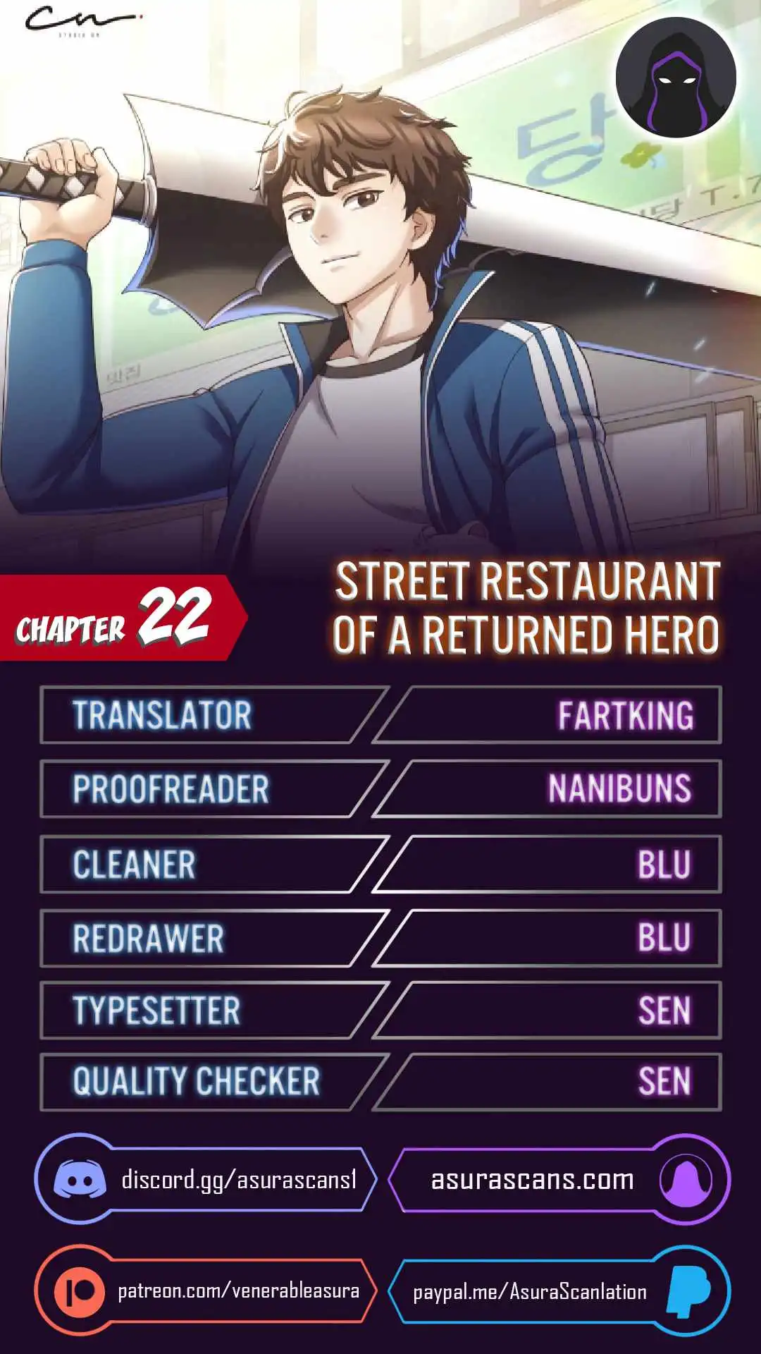 Street Restaurant of a Returned Hero Chapter 22 1